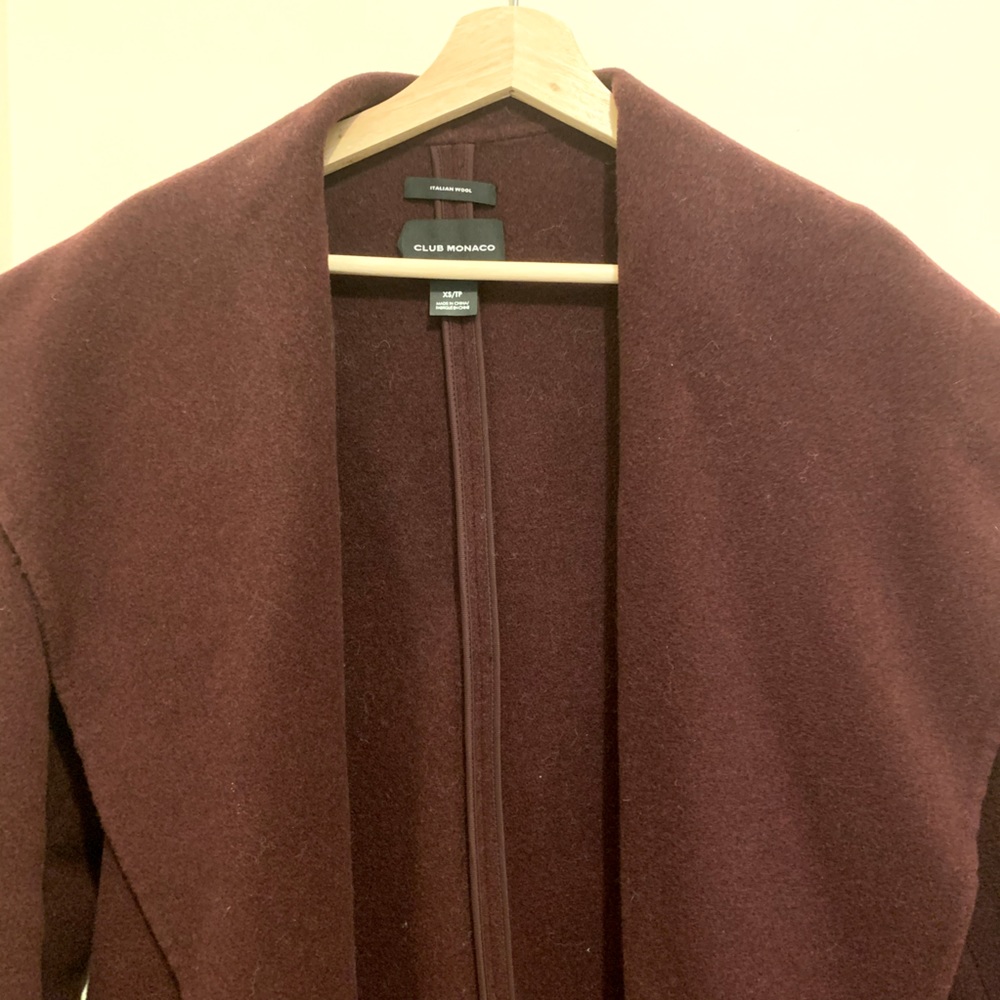 Club Monaco Wool Coat